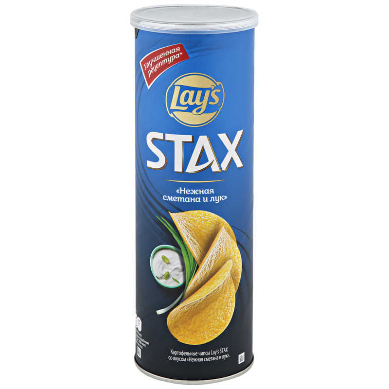 Чипсы Лейс STAX (140гр) — фото товара